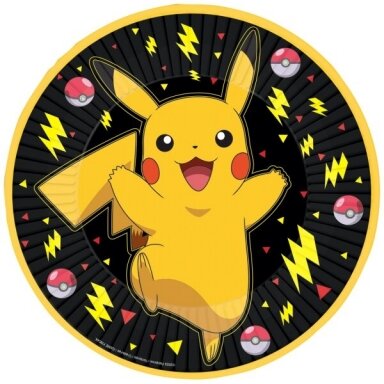 Lėkštutės ''Pikachu'' 23cm