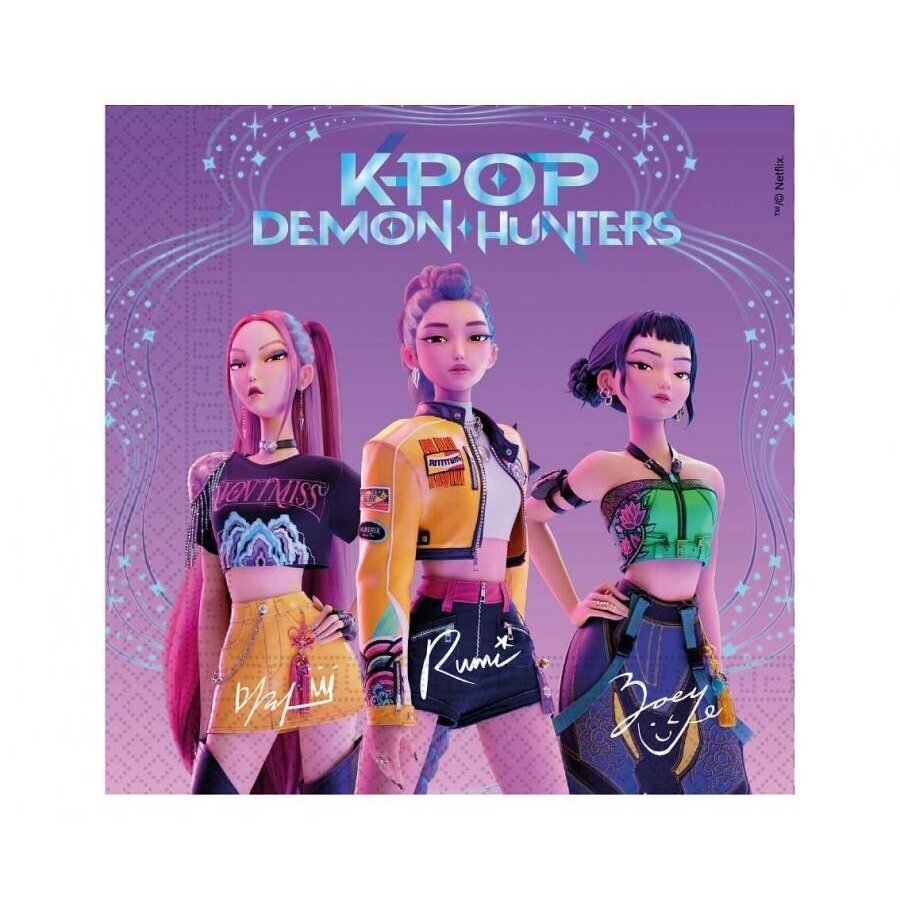 Servetėlės ''K-POP DEMON HUNTERS'' Servetėlės ''K-POP DEMON HUNTERS''