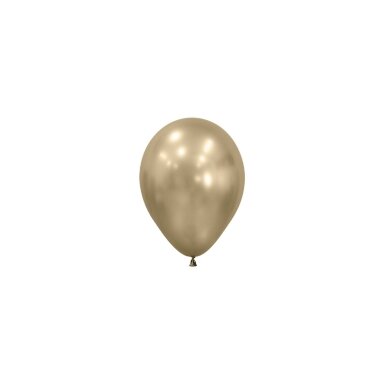 ''Silk Gold Dust'' spalvos balionas (12cm) - 50vnt
