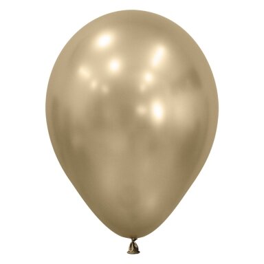 ''Silk Gold Dust'' spalvos balionas (30cm)
