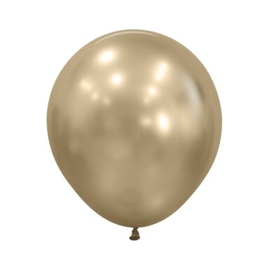 ''Silk Gold Dust'' spalvos balionas (45cm)