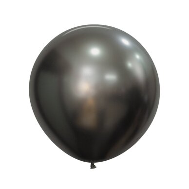 ''Silk Midnight Grey'' spalvos balionas (60cm) ''Silk Midnight Grey'' spalvos balionas (60cm)