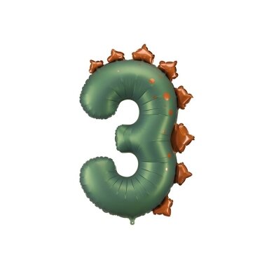 Skaičius dinozauras ''3''