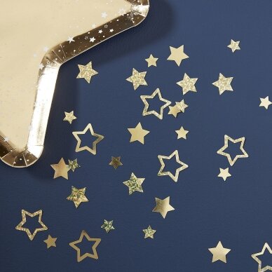 Stalo konfeti ''Auksinės žvaigždutės'' 1