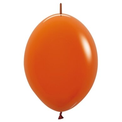 ''Sunset Orange'' spalvos jungiantis balionas (30cm) - 50vnt ''Sunset Orange'' spalvos jungiantis balionas (30cm) - 50vnt