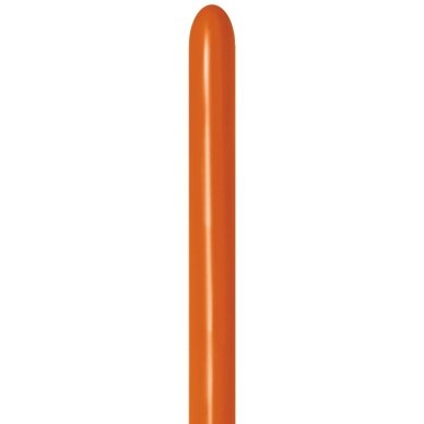 ''Sunset Orange'' spalvos modeliavimo balionas 260M ''Sunset Orange'' spalvos modeliavimo balionas 260M
