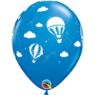 Tamsiai mėlynas balionas ''Oro balionai'' (28cm)