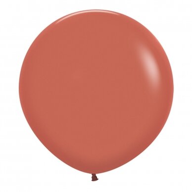 ''Terracotta'' spalvos balionas (60cm)