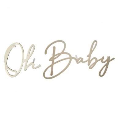 Torto dekoracija ''Oh Baby'' Torto dekoracija ''Oh Baby''