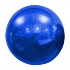 Veidrodinis folinis balionas - mėlynas (40cm)