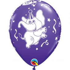 Violetinis balionas ''Vakarėlio gyvūnai'' (28cm)