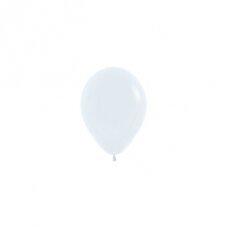 ''White'' spalvos balionas (12cm)