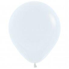 ''White'' spalvos balionas (45cm)