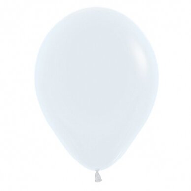 ''White'' spalvos balionas (30cm) - 50vnt
