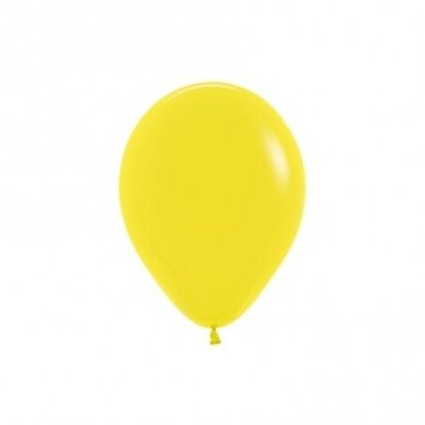 ''Yellow'' spalvos balionas (25cm) - 100vnt