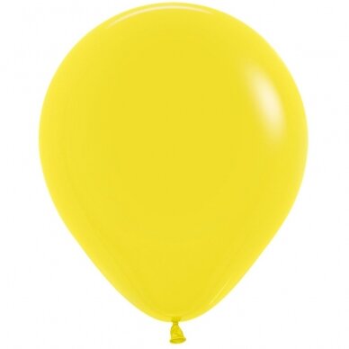 ''Yellow'' spalvos balionas (45cm)