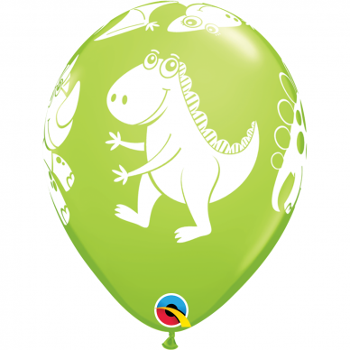Žalias balionas ''Dinozaurai'' (28cm)
