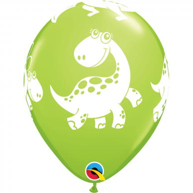 Žalias balionas ''Dinozaurai'' (28cm) 1
