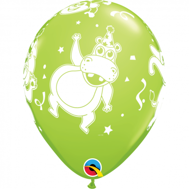 Žalias balionas ''Vakarėlio gyvūnai'' (28cm) 1